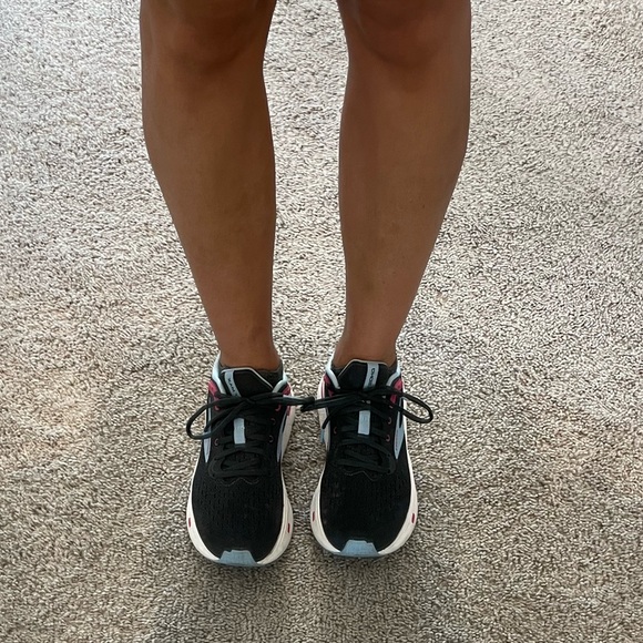 Brooks, size 9, color 082 - Ebony/Open Air/Lilac Rose - Picture 5 of 11